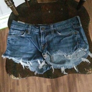 Dita cut off booty shorts